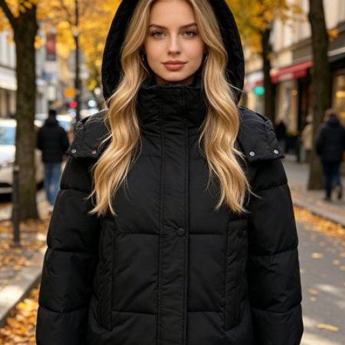 Куртка Jacket (S-XL) A1 black (деми) Jacket A1 black
