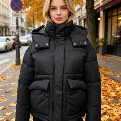 Куртка Jacket (42-46) B26078 black (деми) Jacket B26078 black