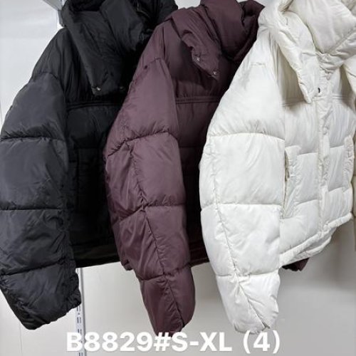 Куртка Jacket (S-XL) B8829 white (деми) Jacket B8829 white