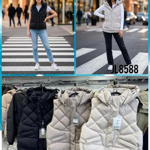 Жилетка Dorimodes (M-2XL) JL8588 l.beige (деми) Dorimodes JL8588 l.beige