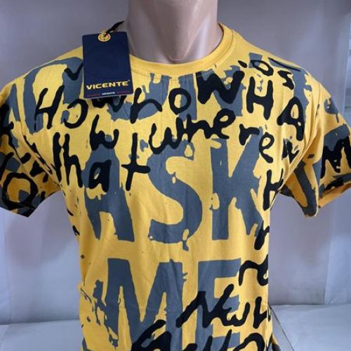 Футболка Sabihina (S-2XL) SB2183 yellow (лето) Sabihina SB2183 yellow