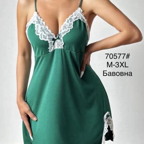 Ночнушка Brilliant (50-58) 70577 green (лето) Brilliant 70577 green