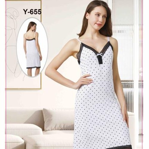Ночнушка Brilliant (50-54) Y655 white (лето) Brilliant Y655 white