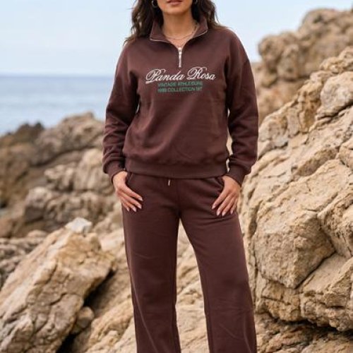 Кофта спорт Kosta (M-XL) 1539 brown (деми) Kosta 1539 brown