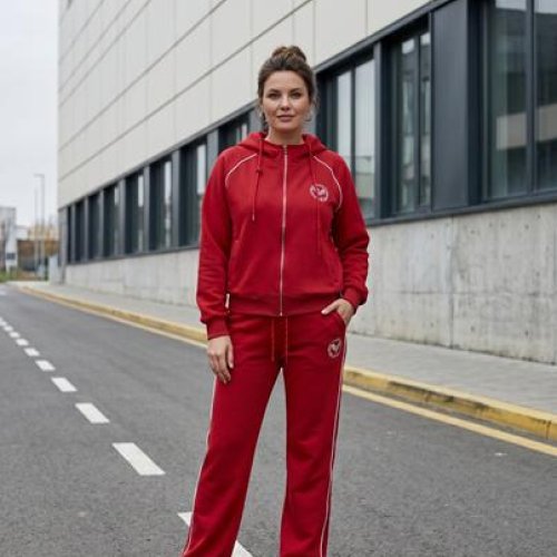 Кофта спорт Kosta (M-XL) 3228 red (деми) Kosta 3228 red