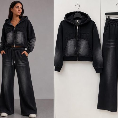 Костюм спорт X-Ray (M-XL) 3095 black (деми) X-Ray 3095 black