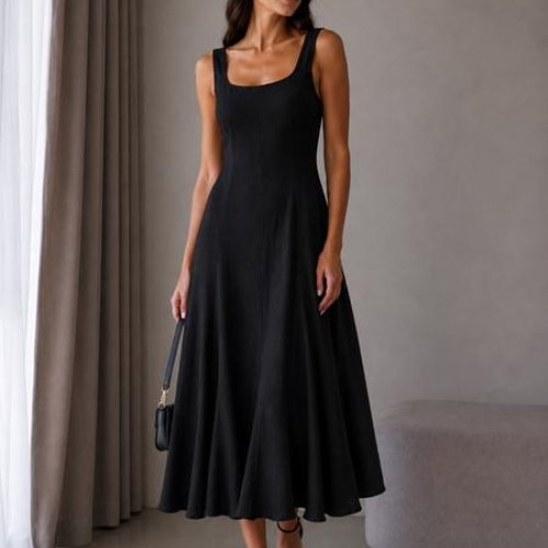 Сарафан X-Ray (S-L) 8335 black (деми) X-Ray 8335 black