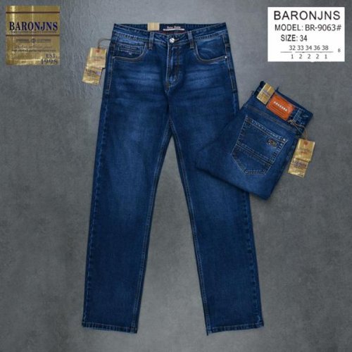 Джинсы Baron Jeans (32-38) 9063 blue (деми) Baron Jeans 9063 blue