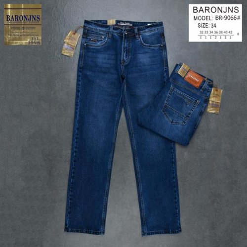 Джинсы Baron Jeans (32-42) 9066 blue (деми) Baron Jeans 9066 blue