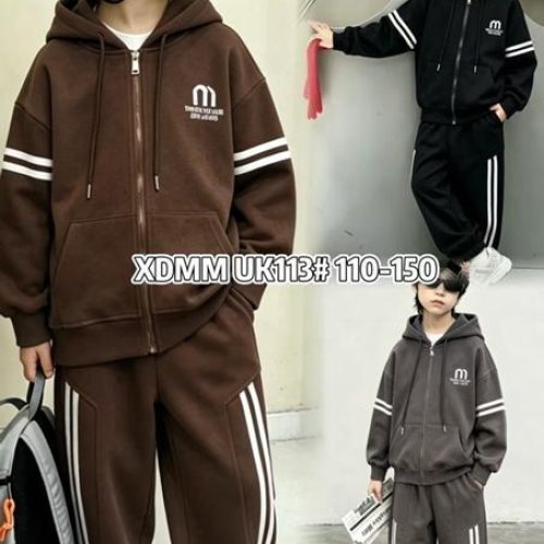 Костюм спорт ChicWear (110-150) UK113 black (деми) ChicWear UK113 black