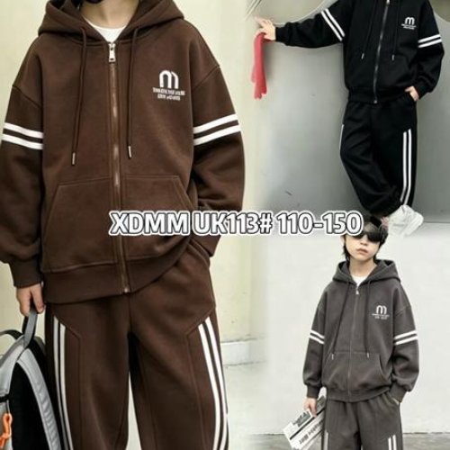 Костюм спорт ChicWear (110-150) UK113 grey (деми) ChicWear UK113 grey