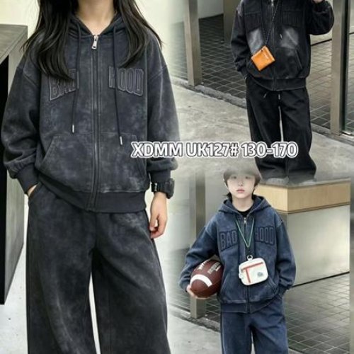 Костюм спорт ChicWear (130-170) UK127 grey (деми) ChicWear UK127 grey