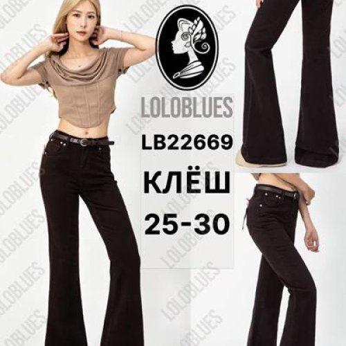 Джинсы Lolo Blues (25-30) LB22669 brown (деми) Lolo Blues LB22669 brown