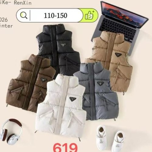 Жилетка Farbique (110-150) 619 white (деми) Farbique 619 white