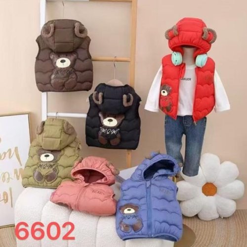 Жилетка Farbique (90-130) 6602 brown (деми) Farbique 6602 brown