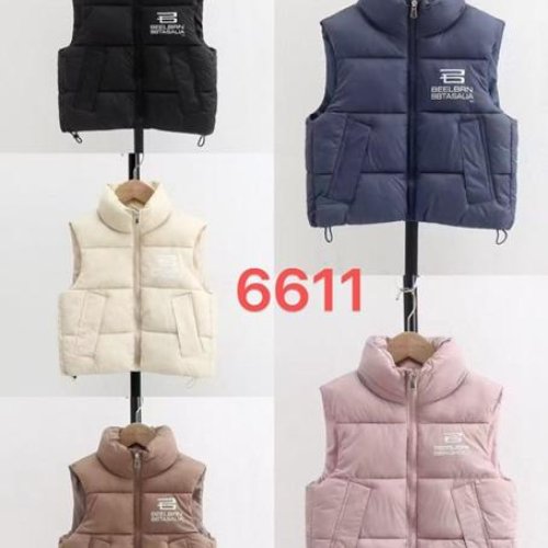 Жилетка Farbique (90-130) 6611 black (деми) Farbique 6611 black