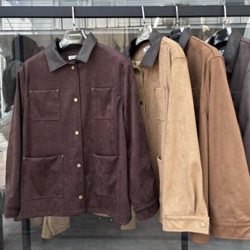 Куртка Oukali (M-L) 610 brown (деми) Oukali 610 brown