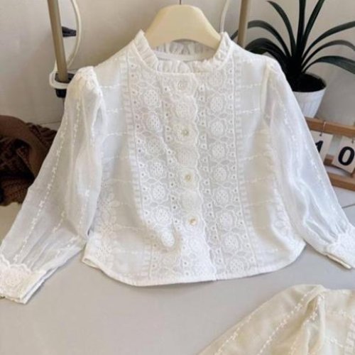 Блузка Meloria (110-150) 29179 white (деми) Meloria 29179 white