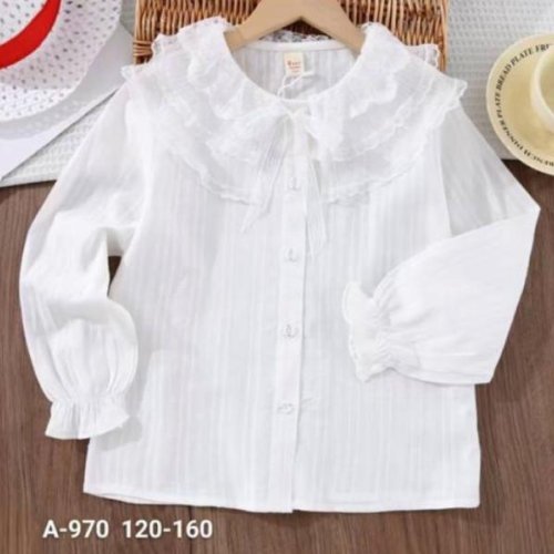 Блузка Meloria (120-160) A970 white (деми) Meloria A970 white