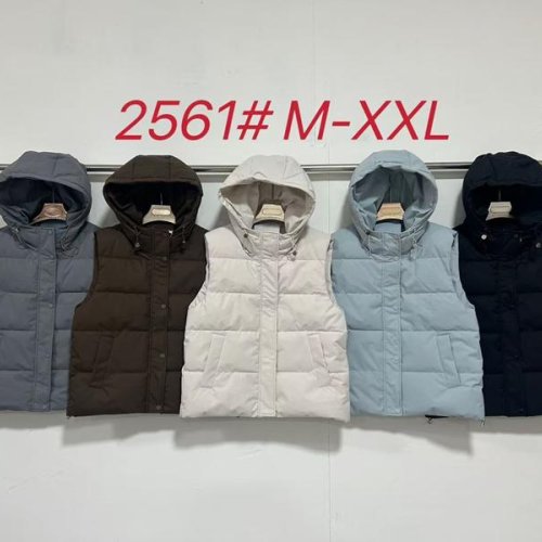 Жилетка Yafeier (M-2XL) 2561 brown (деми) Yafeier 2561 brown
