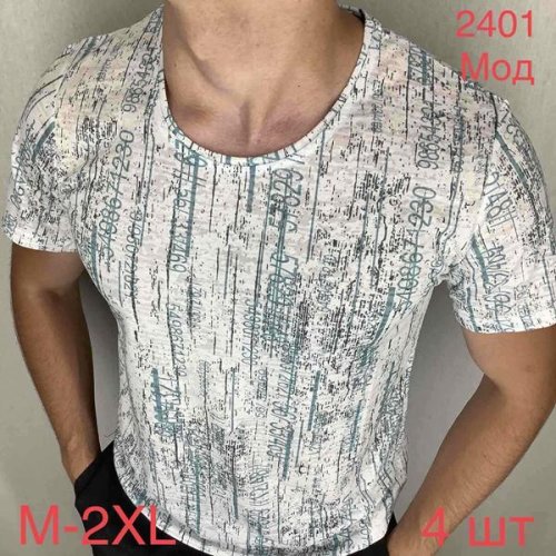 Футболка Надийка (M-2XL) ND1481-2401 white (лето) Надийка ND1481-2401 white