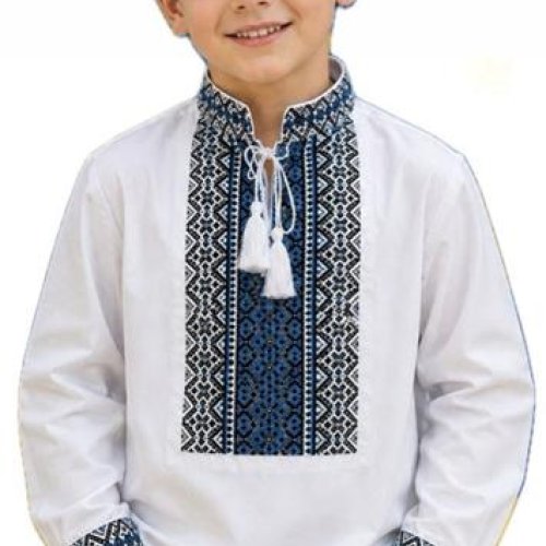 Вышиванка Надийка (7-12) ND1510-125 white (деми) Надийка ND1510-125 white