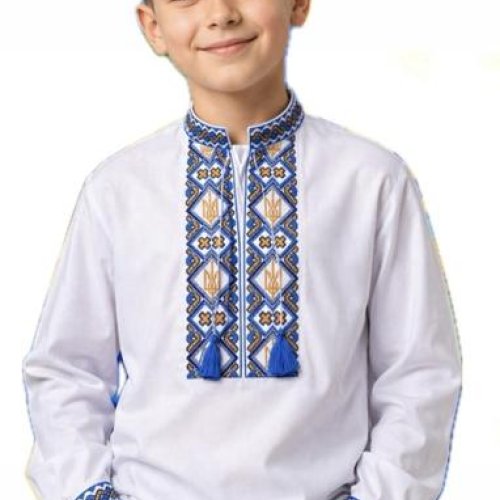 Вышиванка Надийка (6-12) ND1521-132 white (деми) Надийка ND1521-132 white