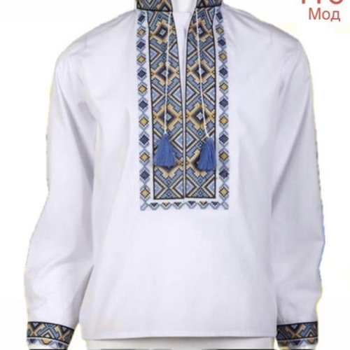 Вышиванка Надийка (1-5) ND1539-116 white (деми) Надийка ND1539-116 white