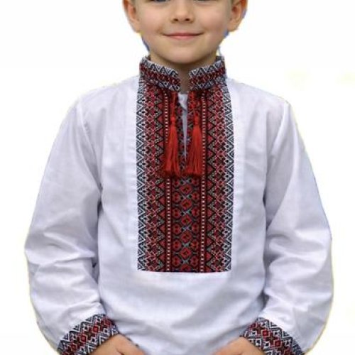 Вышиванка Надийка (1-5) ND1541-115 white (деми) Надийка ND1541-115 white