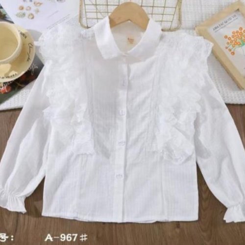 Блузка Meloria (110-150) A967 white (деми) Meloria A967 white