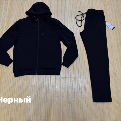 Костюм спорт Navas (M-3XL) NV2225 black (деми) Navas NV2225 black