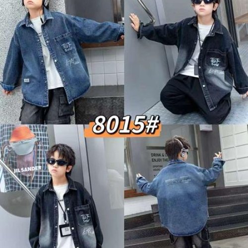Рубашка Фунтик (8-12) 8015 black (деми) Фунтик 8015 black