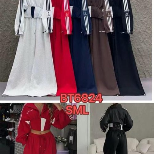 Костюм спорт Шаолинь (S-L) BT6824 red (деми) Шаолинь BT6824 red