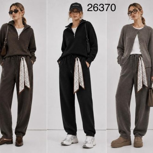 Штаны Saint Wish (L-2XL) 26370 brown (зима) Saint Wish 26370 brown