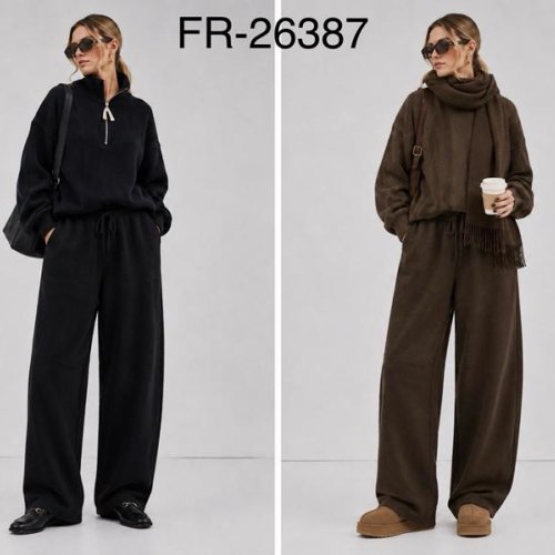 Штаны Saint Wish (L-2XL) 26387 brown (зима) Saint Wish 26387 brown