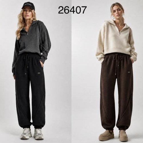 Штаны спорт Saint Wish (XL-3XL) 26407 black (зима) Saint Wish 26407 black