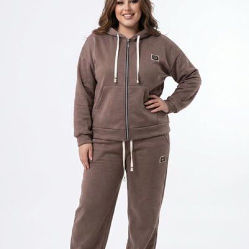 Костюм спорт Sport style (44-52) 06 mokko (деми) Sport style 06 mokko