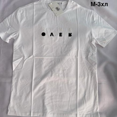 Футболка Minh (M-3XL) MH986 white (лето) Minh MH986 white