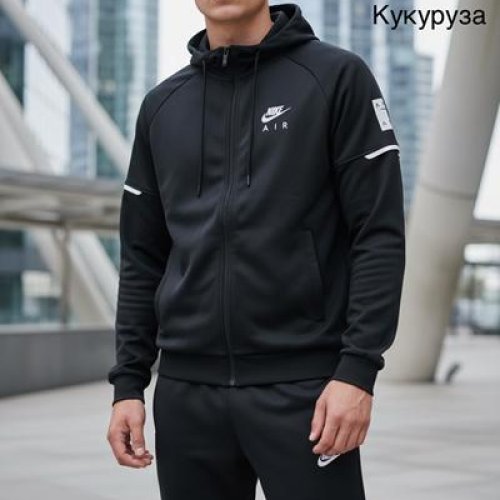 Костюм спорт Hai (M-3XL) H1585 black (деми) Hai H1585 black