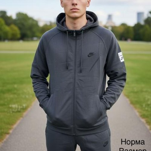 Костюм спорт Hai (M-3XL) H1587 grey (деми) Hai H1587 grey