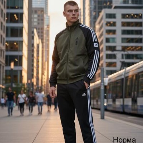 Костюм спорт Hai (M-3XL) H1588 khaki (деми) Hai H1588 khaki