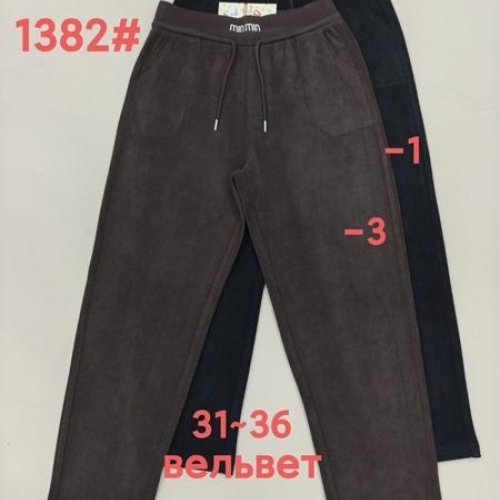 Штаны спорт Immei (31-36) 1382-1 black (деми) Immei 1382-1 black