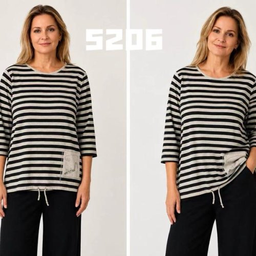 Свитер Immei (50-56) 5206 beige-black (деми) Immei 5206 beige-black