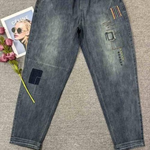 Джинсы Immei (31-36) A9138 blue (деми) Immei A9138 blue