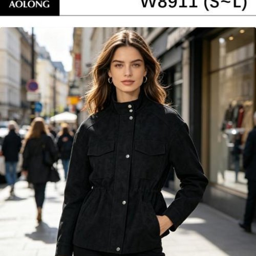 Куртка Immei (S-L) W8911 black (деми) Immei W8911 black
