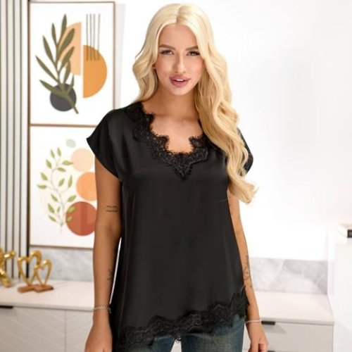 Футболка Lelis (S-L) 1149 black (лето) Lelis 1149 black
