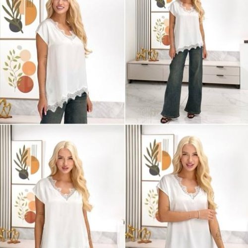 Футболка Lelis (S-L) 1149 white (лето) Lelis 1149 white