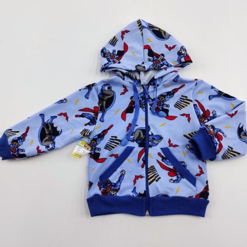 Кофта спорт Kir15 (92-122) 51 l.blue (деми) Kir15 51 l.blue