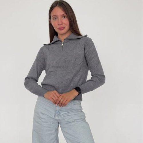 Свитер FSN (44-48) 0886 grey (деми) FSN 0886 grey
