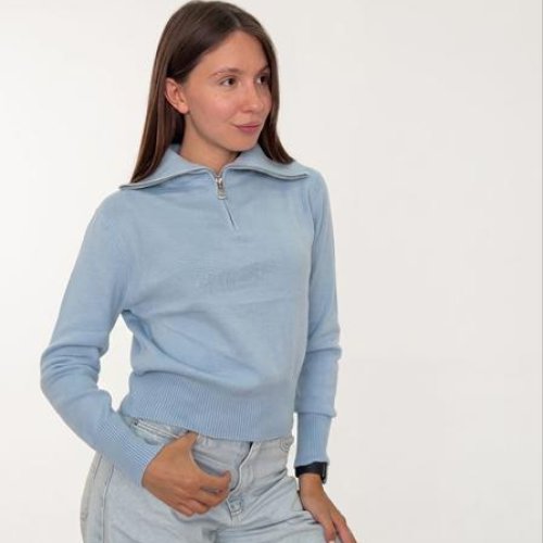 Свитер FSN (44-48) 0886 l.blue (деми) FSN 0886 l.blue